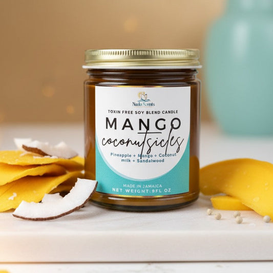 Mango Coconutsicles 9oz Scented Soy Candle