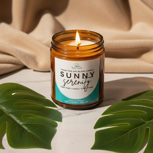 Sunny Serenity 9oz Scented Soy Candle